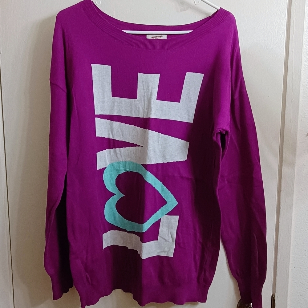 Arizona Jean Company Purple Sweater